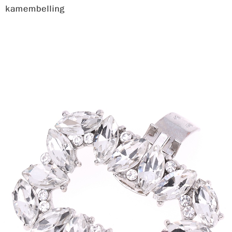 1 Kẹp Giày Cao Gót Đính Đá Sang Trọng Cho Cô Dâu