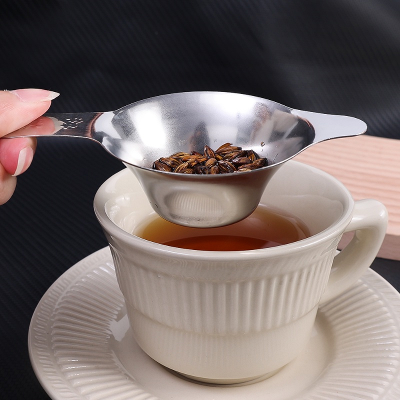 1 Dụng Cụ Lọc Trà Bằng Thép Không Gỉ Chất Lượng Cao