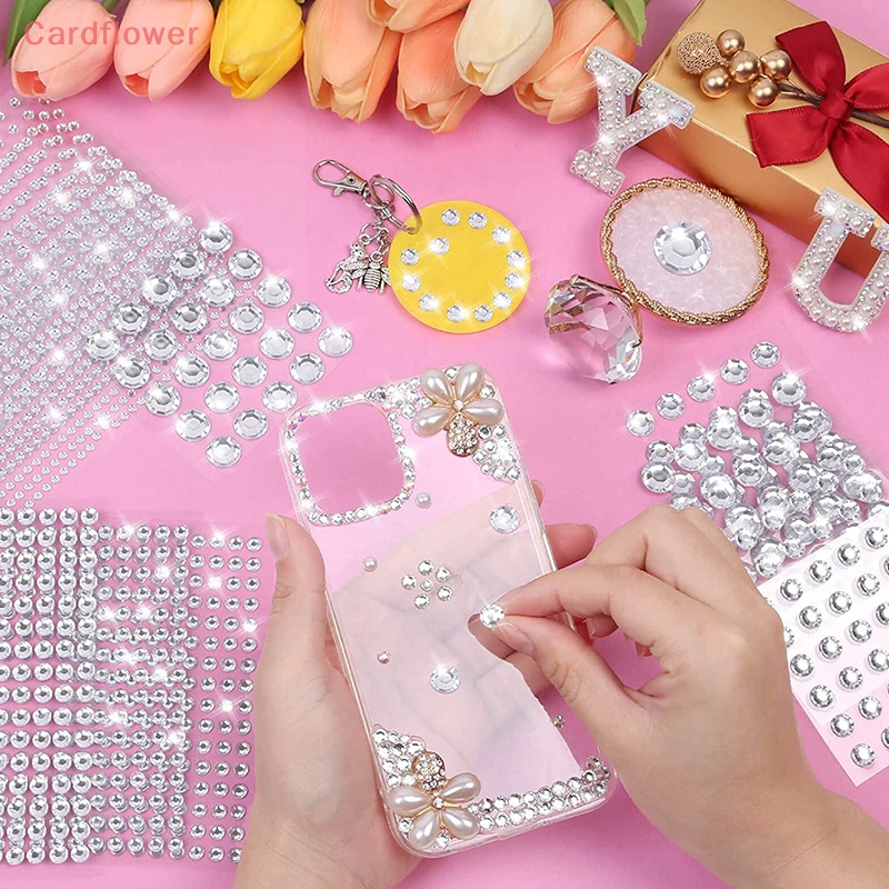 Miếng Dán Trang Trí Mặt / Cơ Thể Đính Đá Pha Lê Tự Dính Mới