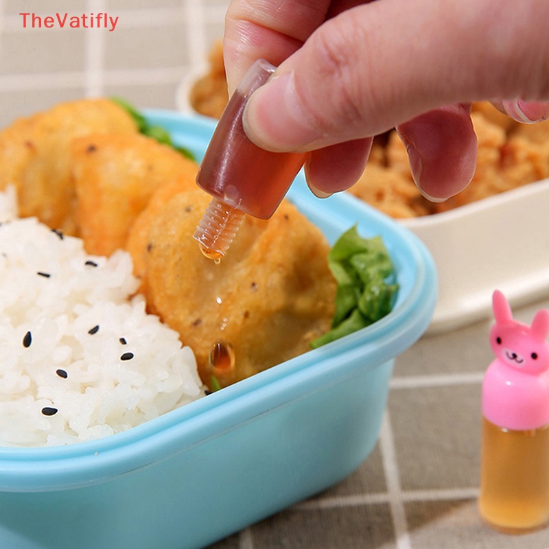 [Thevalifly] Bộ 3 Chai Đựng Sốt Cà Chua Mini Dùng Khi Đi Bộ Đường Dài