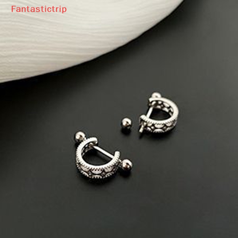 1 Đôi Khuyên Tai Xoắn Ốc Thời Trang Cá Tính Cho Nữ