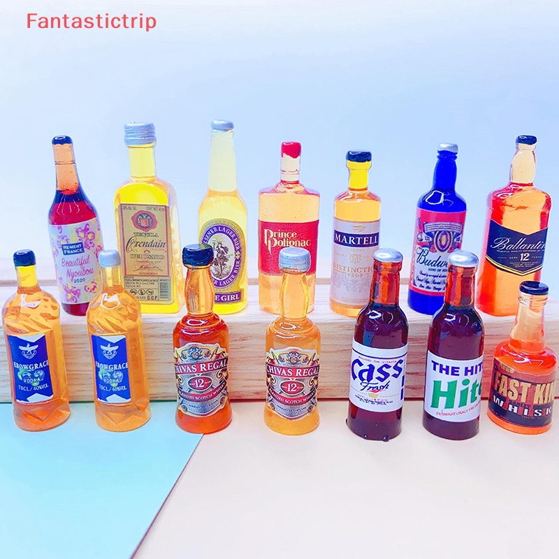 Bộ 5 Bình Nước Mini Trang Trí Nhà Búp Bê Mới