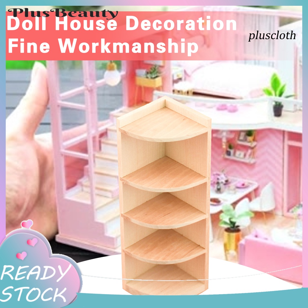 Mô Hình Tủ Gỗ Mini Tỉ Lệ 1: 12 Trang Trí Nhà Búp Bê
