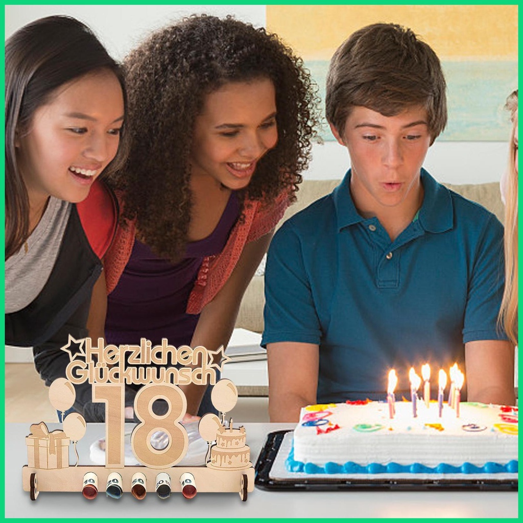 Ví Đựng Tiền 18 Lỗ In Chữ Tiếng Đức Độc Đáo Tiện Dụng