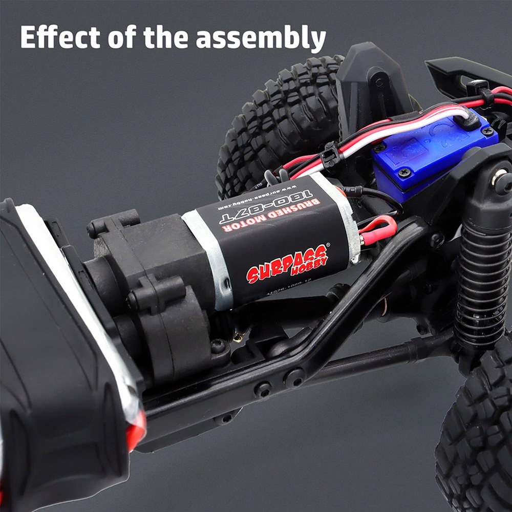 Động Cơ 180 87T 11T Cho Xe Điều Khiển Traxxas trx4m Tỉ Lệ 1 / 18