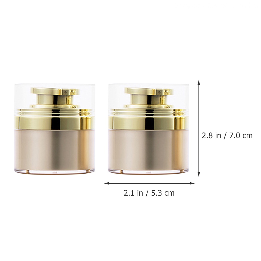 Bộ 2 Lọ Chiết Mỹ Phẩm Du Lịch Tiện Lợi