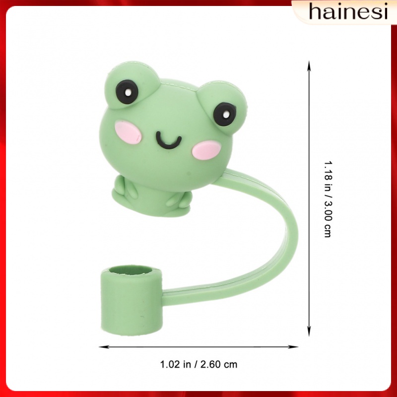 Set 8 Nắp Đậy Ống Hút Bằng Silicone Tái Sử Dụng Tiện Lợi