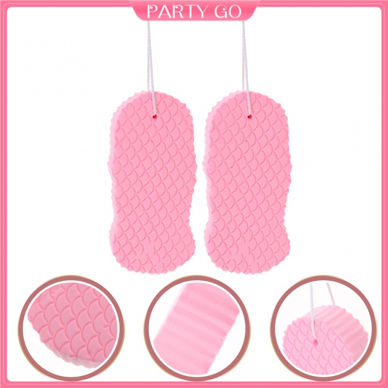 Set 2 Đồ Chơi Tắm Bằng Bọt Biển Tẩy Tế Bào Chết Cho Bé