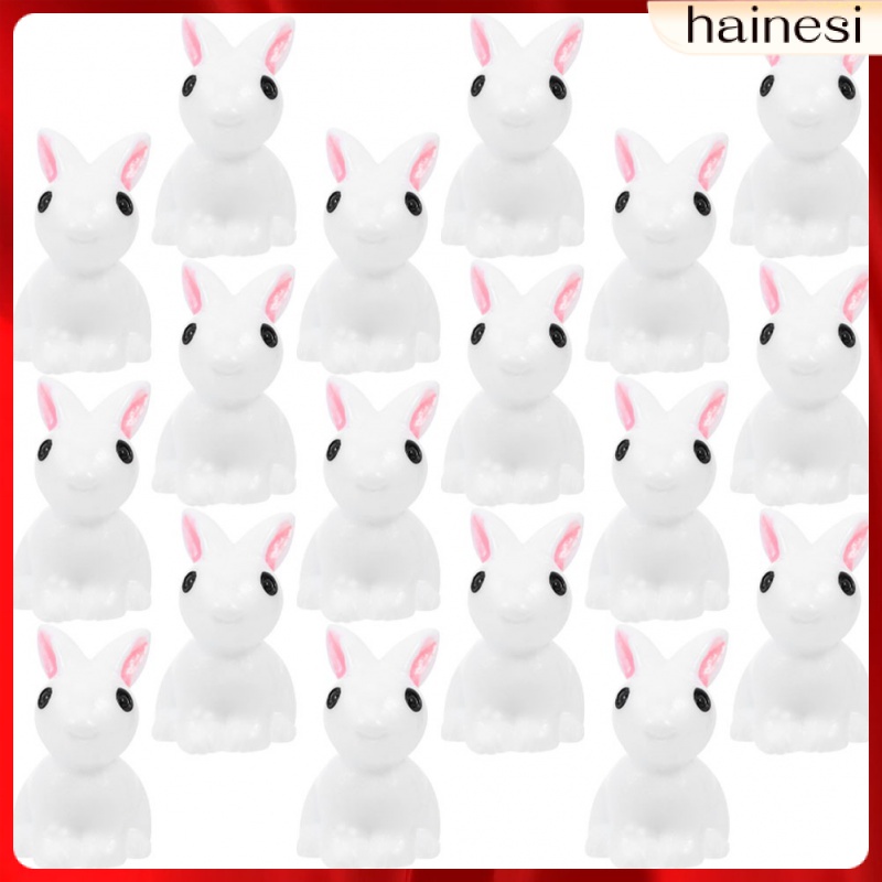 Set 40 Mô Hình Thỏ Mini Trang Trí Bánh Kem