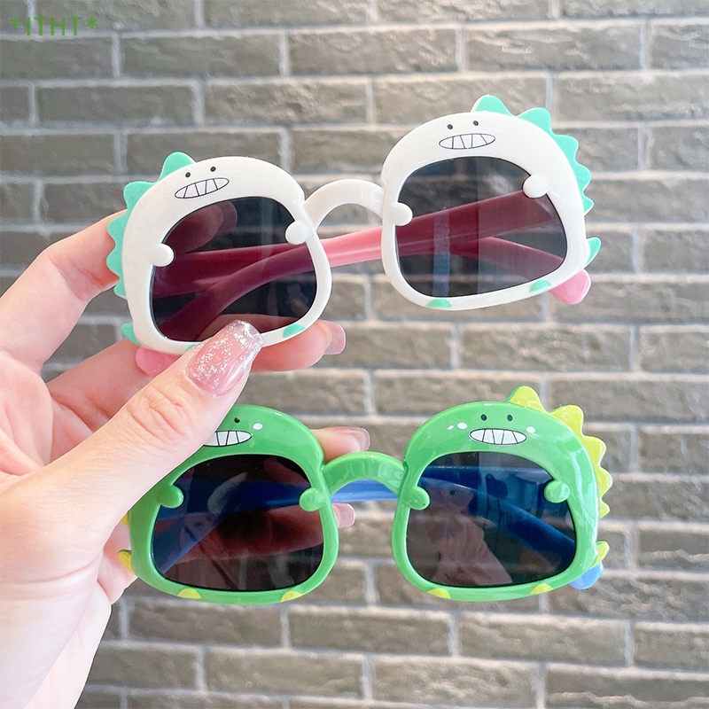 1 Kính Mát Chống Tia UV Hình Khủng Long Thời Trang Cho Bé Mới