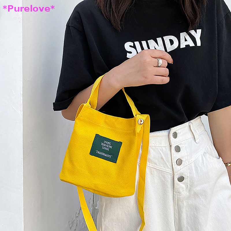 Túi Xách Canvas Cỡ Lớn In Chữ Thời Trang Cho Nữ Mới