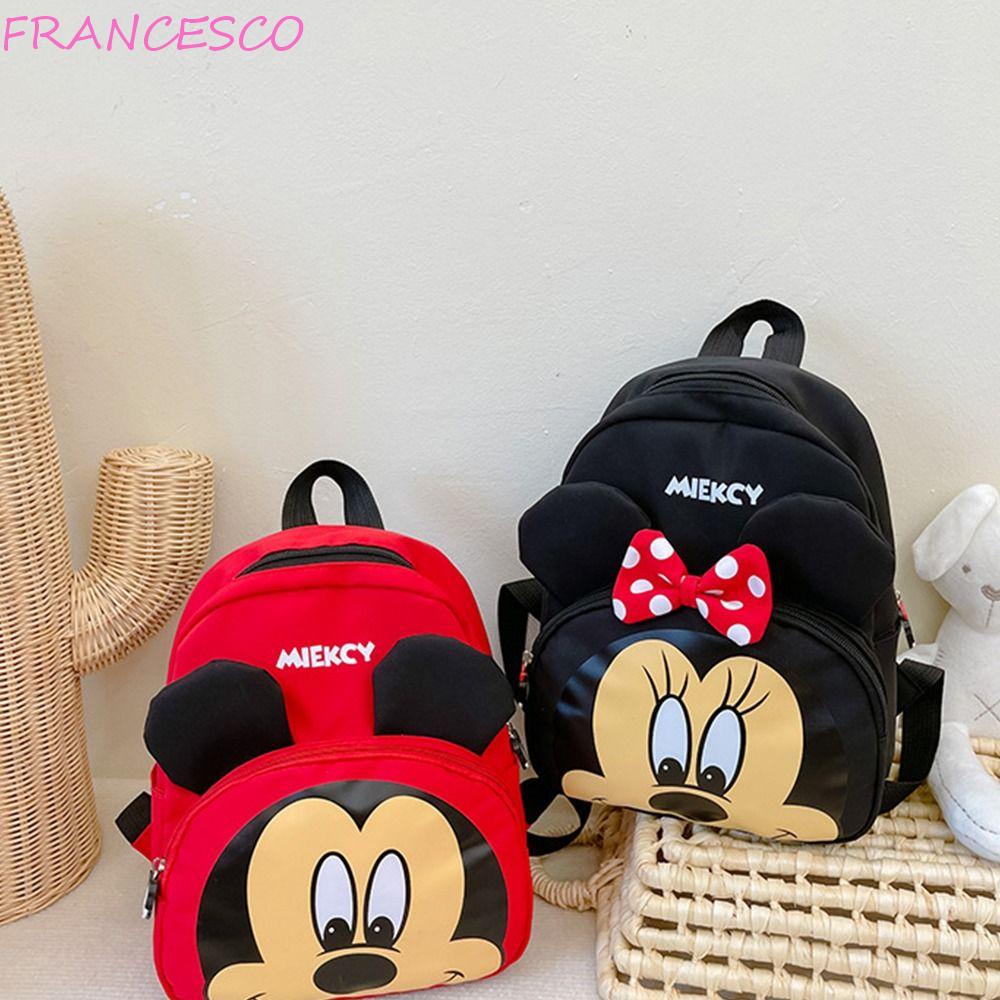 Túi Đeo Chéo Hình Chuột Mickey Minnie Dễ Thương Cho Nữ