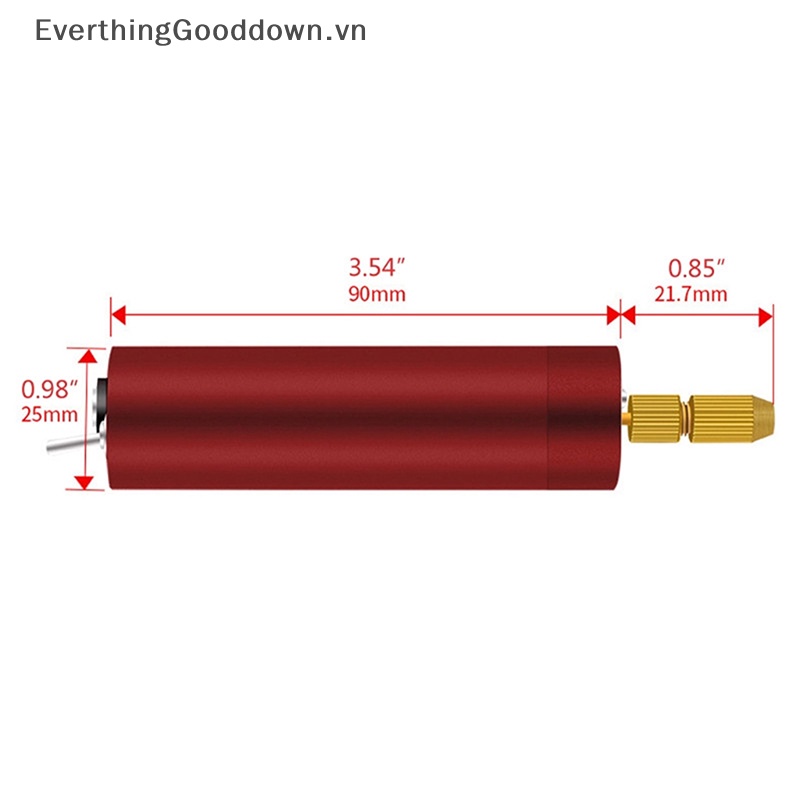 Bộ Mũi Khoan Xoắn Cầm Tay Bằng Nhôm DIY