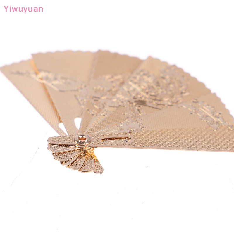 Quạt Kim Loại Trang Trí Nhà Búp Bê Thu Nhỏ Tỷ Lệ 1: 12 Mới
