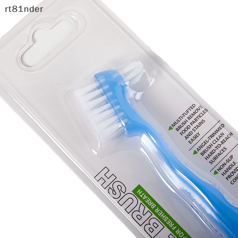 Bàn Chải Nhựa rt Denture Có Tay Cầm Bằng Nhựa Tiện Dụng Cho Nam Và Nữ