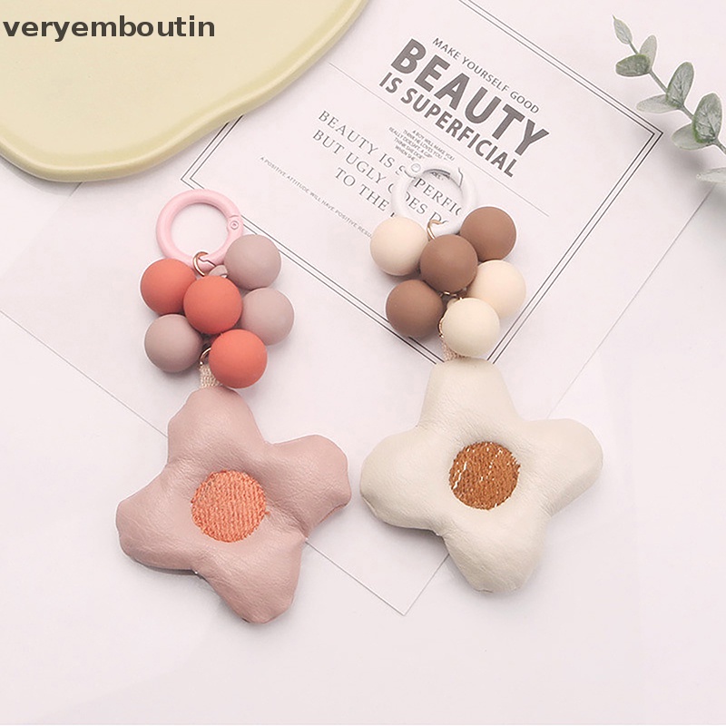 1 Móc Khóa Hình Hoa Nhiều Màu Sắc Thời Trang