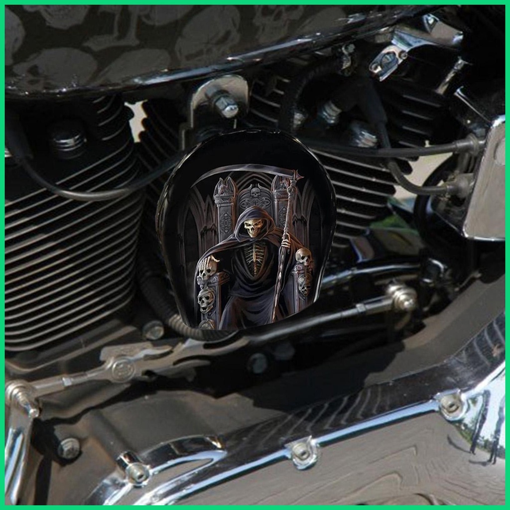 Vỏ Bọc Bảo Vệ Còi Xe Máy Hình Đầu Lâu Độc Đáo Trang Trí Cho jiwvn