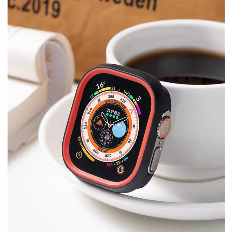 Vỏ silicone Mềm Bảo Vệ Đồng Hồ Apple Watch 44mm 40mm 42mm 45mm 41mm 38mm 49mm 6 / 3 SE 7 / 8 Ultra 3 2 45mm