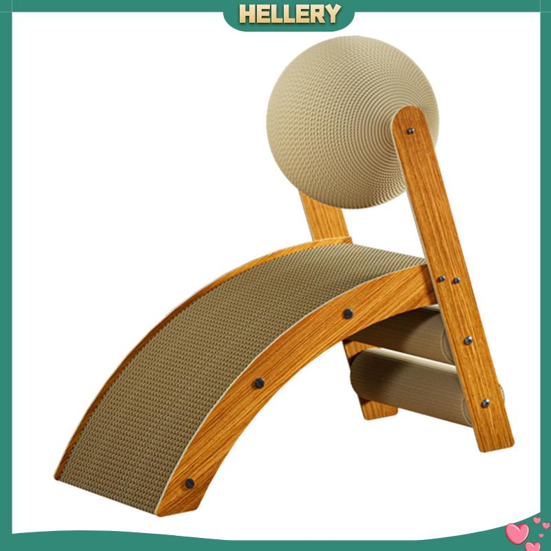 [HelleryVN] Thảm Cào Móng Hình Chữ R Có Thể Tái Chế Tiết Kiệm Không Gian Cho Mèo