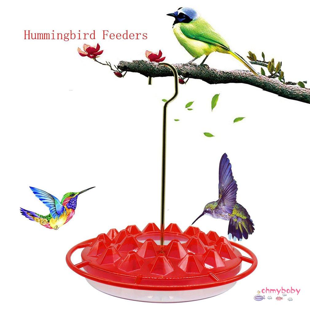 [InStock] Chim Ruồi Ăn Vườn Treo Hình Hoa Nước Khay Nhựa Có Thể Giặt Ngoài Trời Đĩa [Z/7]