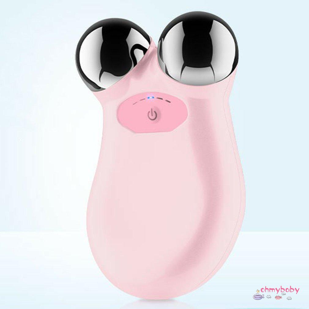 [Ready] Chăm Sóc Da Mặt Dụng Cụ Nâng Cơ Xoay 360 Microcurrent Máy Massage Chống Lão Hóa Loại Bỏ Nhăn Lông Mi Giả [Z/15]