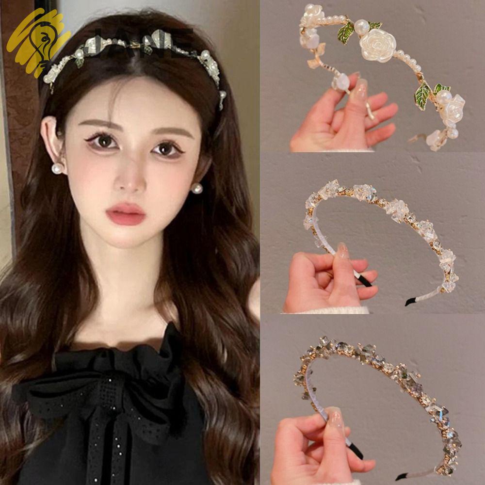 Băng Đô Cài Tóc Hình Hoa Hồng Thời Trang