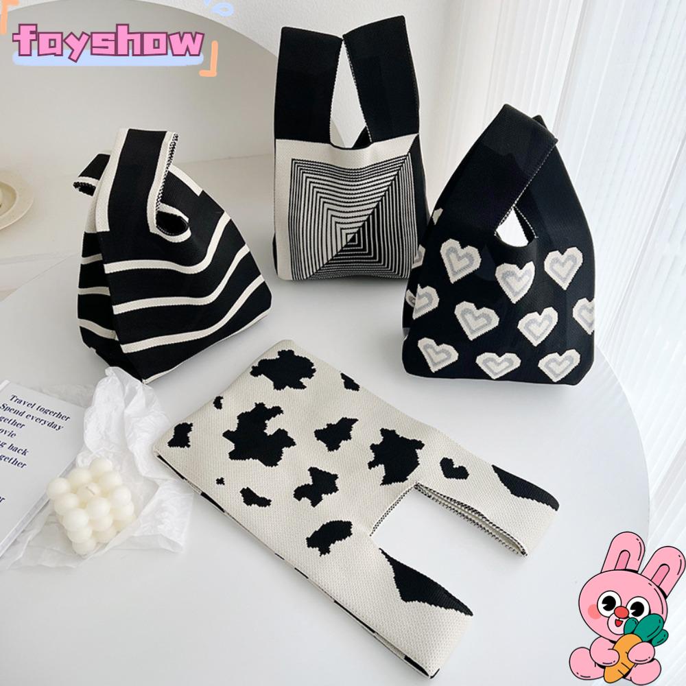 Túi Xách Đan Len Thủ Công Thiết Kế Đơn Giản Thời Trang Cao Cấp