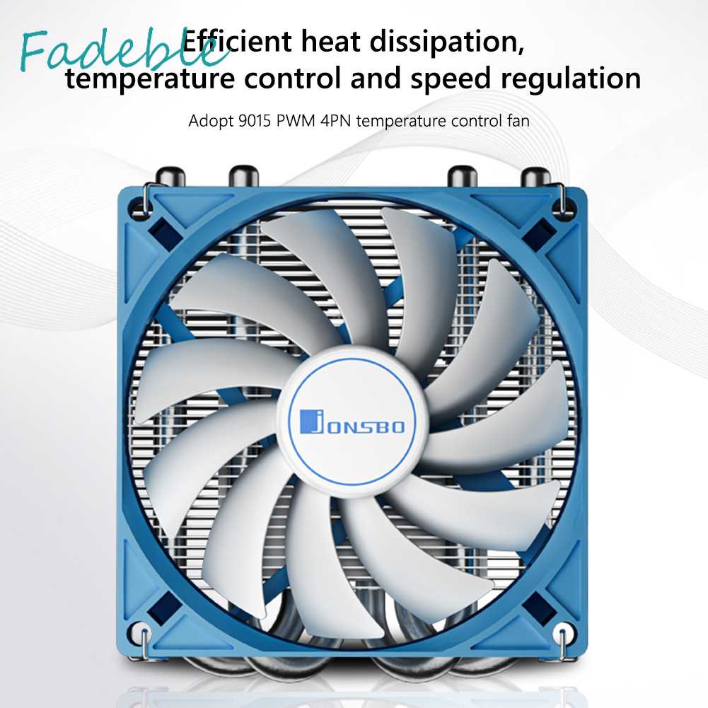 Quạt Tản Nhiệt Làm Mát CPU HP-400S HTPC 4 Ống Dẫn Nhiệt