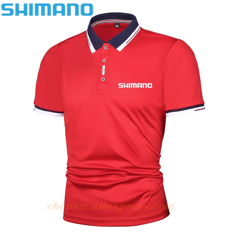SHIMANO Áo polo Daiwa Tay Ngắn Thoáng Khí Nhanh Khô Câu Cá Mùa Hè Nhiều Màu Cho Nam