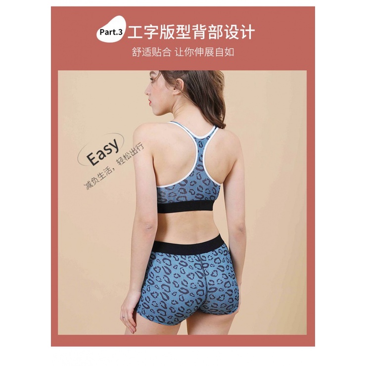 Bộ Đồ Thể Thao Hai Mảnh In Họa Tiết Ethika Dáng Ôm Nhanh Khô Thoáng Khí Thích Hợp Chạy Bộ Cho Nữ