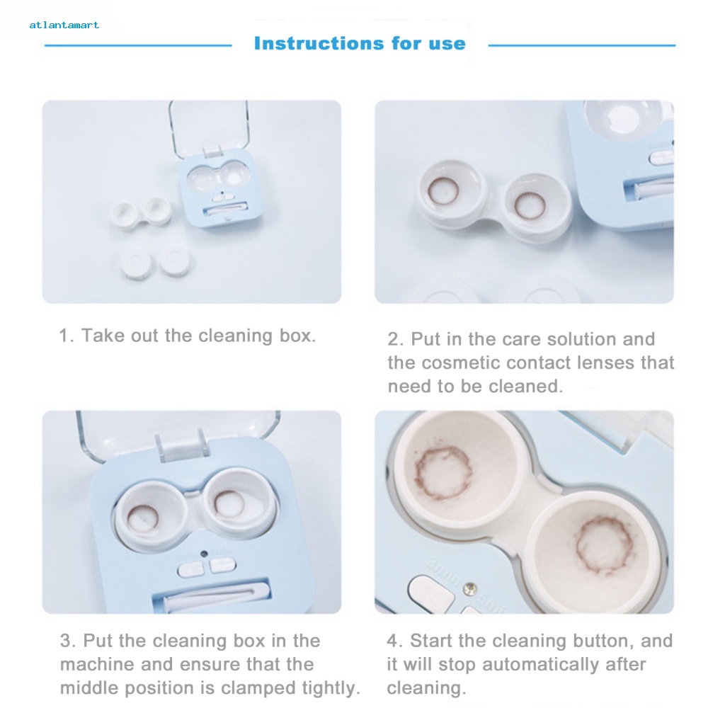 Túi Đựng Đồ Dùng Cao Cấp Tiện Dụng| Hộp Làm Sạch Kính Áp Tròng Bằng Sóng Siêu Âm Tiện Dụng Cho Gia Đình