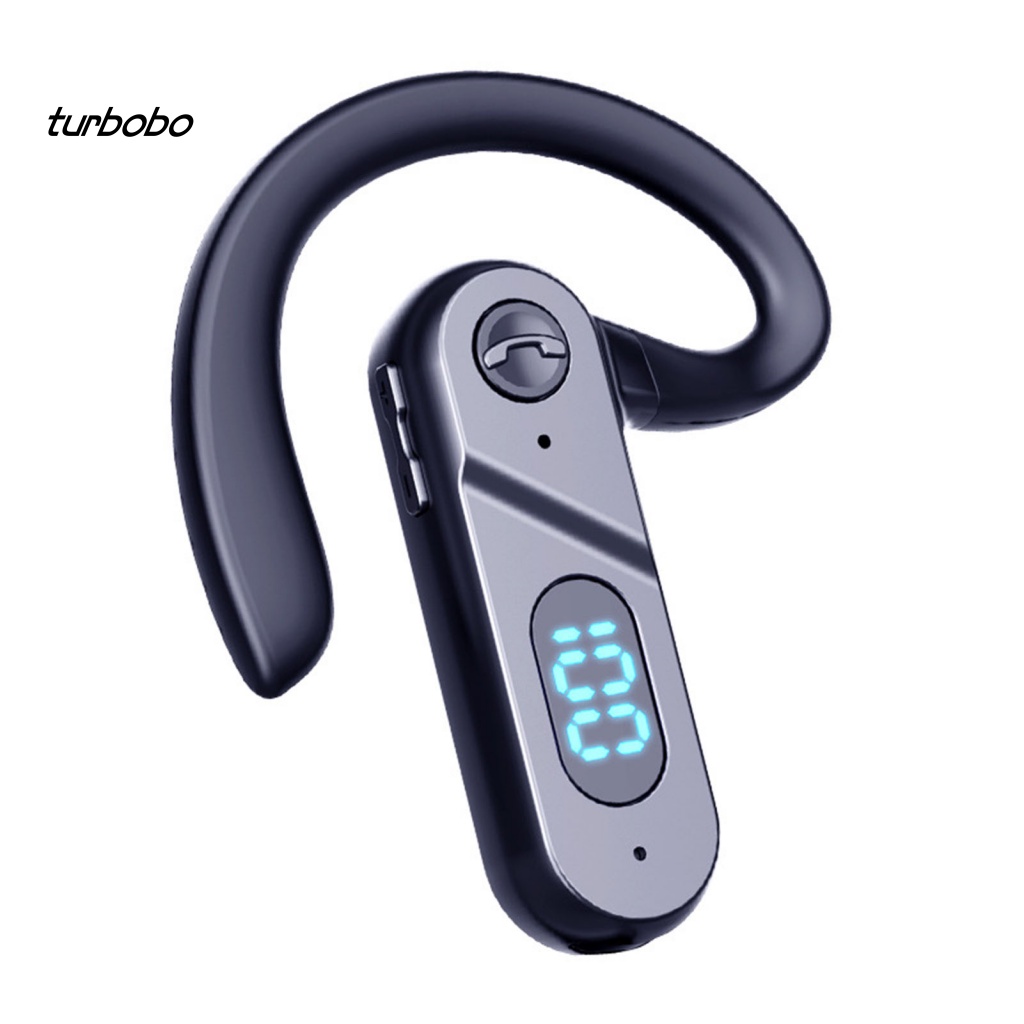 Tai Nghe Thể Thao Không Dây Bluetooth 5.2 turbobo V28 Màn Hình LED Kỹ Thuật Số Dạng Móc Vành Tai
