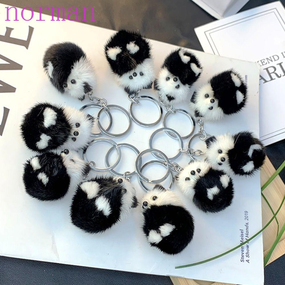 Móc Khóa Gấu Trúc Nhồi Bông Dễ Thương