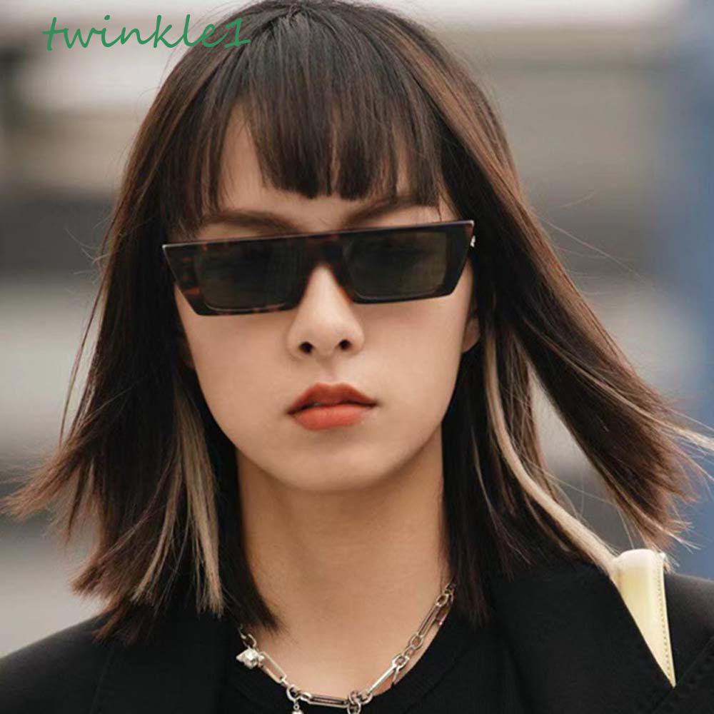 Kính Mát Gọng Chữ Nhật Họa Tiết Da Báo Thời Trang Cho Nữ