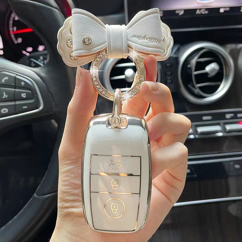 Vỏ Bảo Vệ Chìa Khóa Xe Hơi Kia Optima Sorento Niro Soul Ray 3 Nút Bằng TPU Mềm