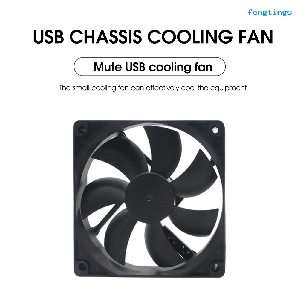 Quạt Tản Nhiệt Làm Mát Cho Máy Tính 12025 12cm 5V USB