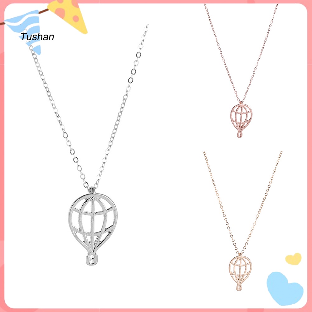 [Ts] Vòng Cổ Mặt Khinh Khí Cầu Rỗng Thời Trang Nữ