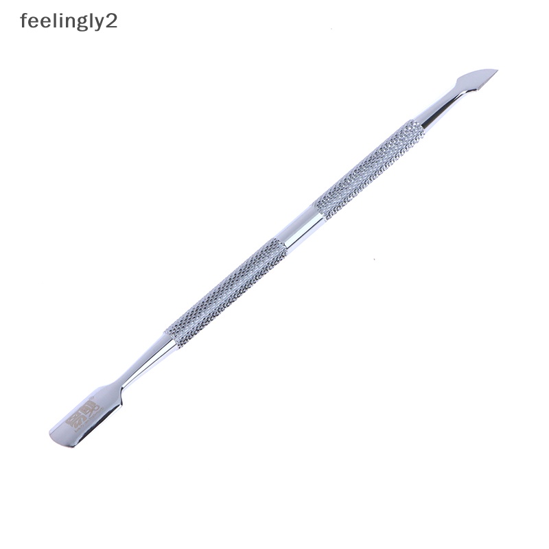 Dụng Cụ Loại Bỏ Da Chết Móng Tay Hai Đầu Bằng Thép Không Gỉ