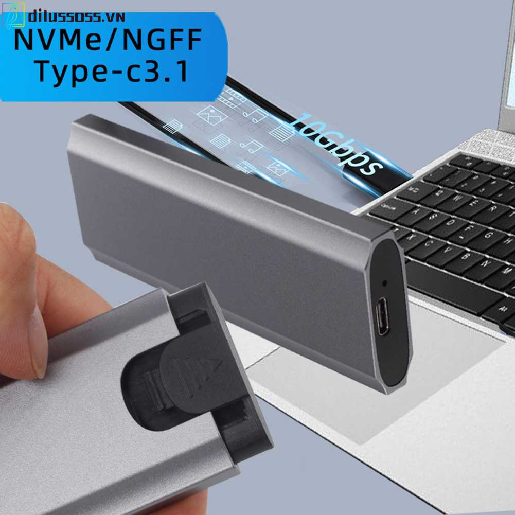 Bộ Chuyển Đổi Mở Rộng M.2 Sang USB Type C 3.1 SSD M / B / (B + M) Key NVME / NGFF Dual Protocol