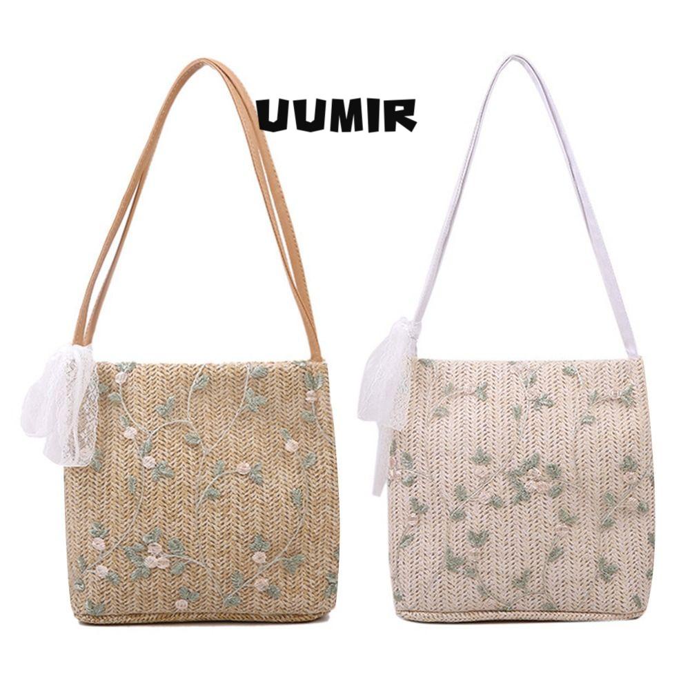 UUMIR Túi Xách Đan Cói Cỡ Lớn Thời Trang Cho Nữ