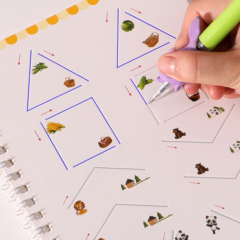 Sách Tập Vẽ Độc Đáo Thú Vị Cho Bé