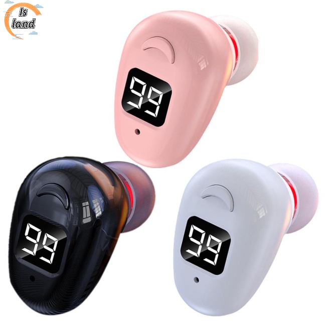 [IS] Tai Nghe Nhét Tai Mini S980 Bluetooth Vô Hình Kỹ Thuật Số Phong Cách Doanh Nhân
