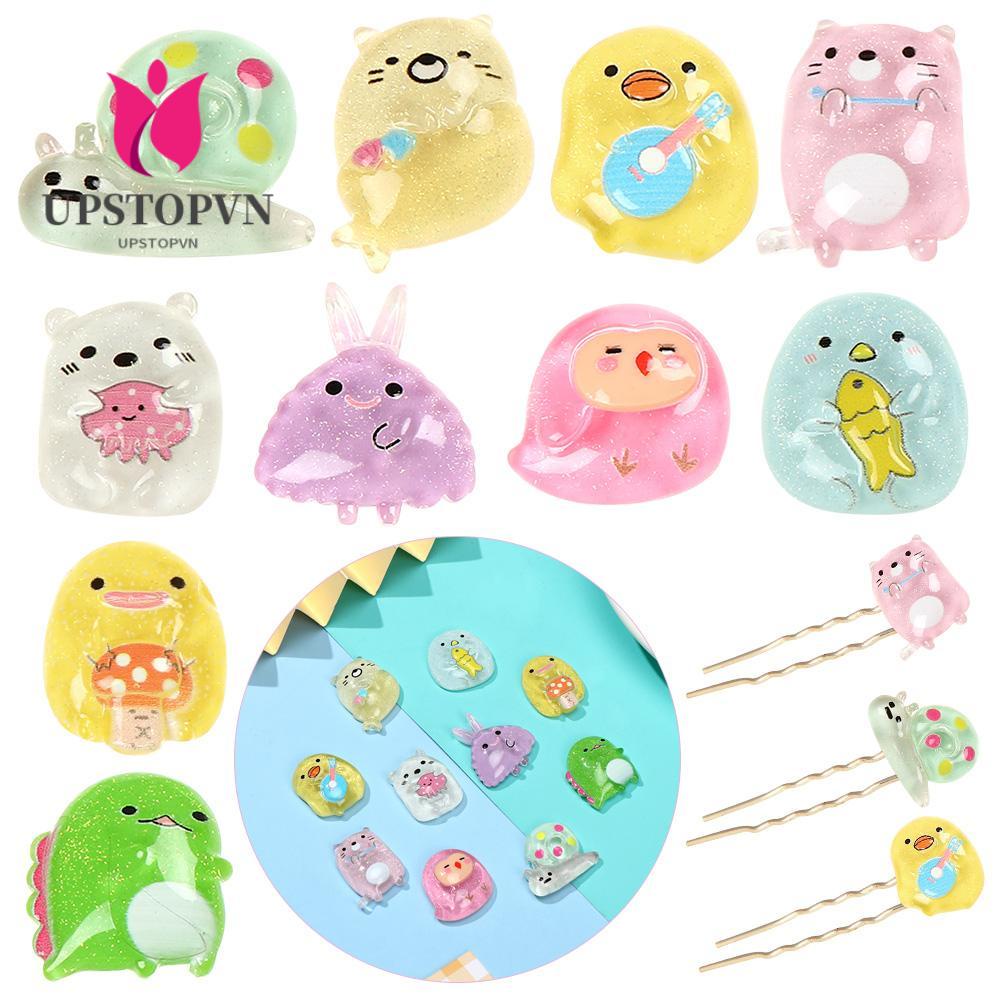 Kẹp Tóc Nhựa Hình Động Vật Hoạt Hình Đáng Yêu