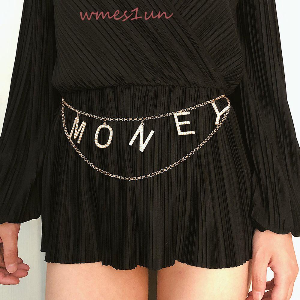 Dây Đeo Bụng Hai Lớp Bohemia Vintage WMES15H Có Thể Điều Chỉnh Dành Cho Nữ