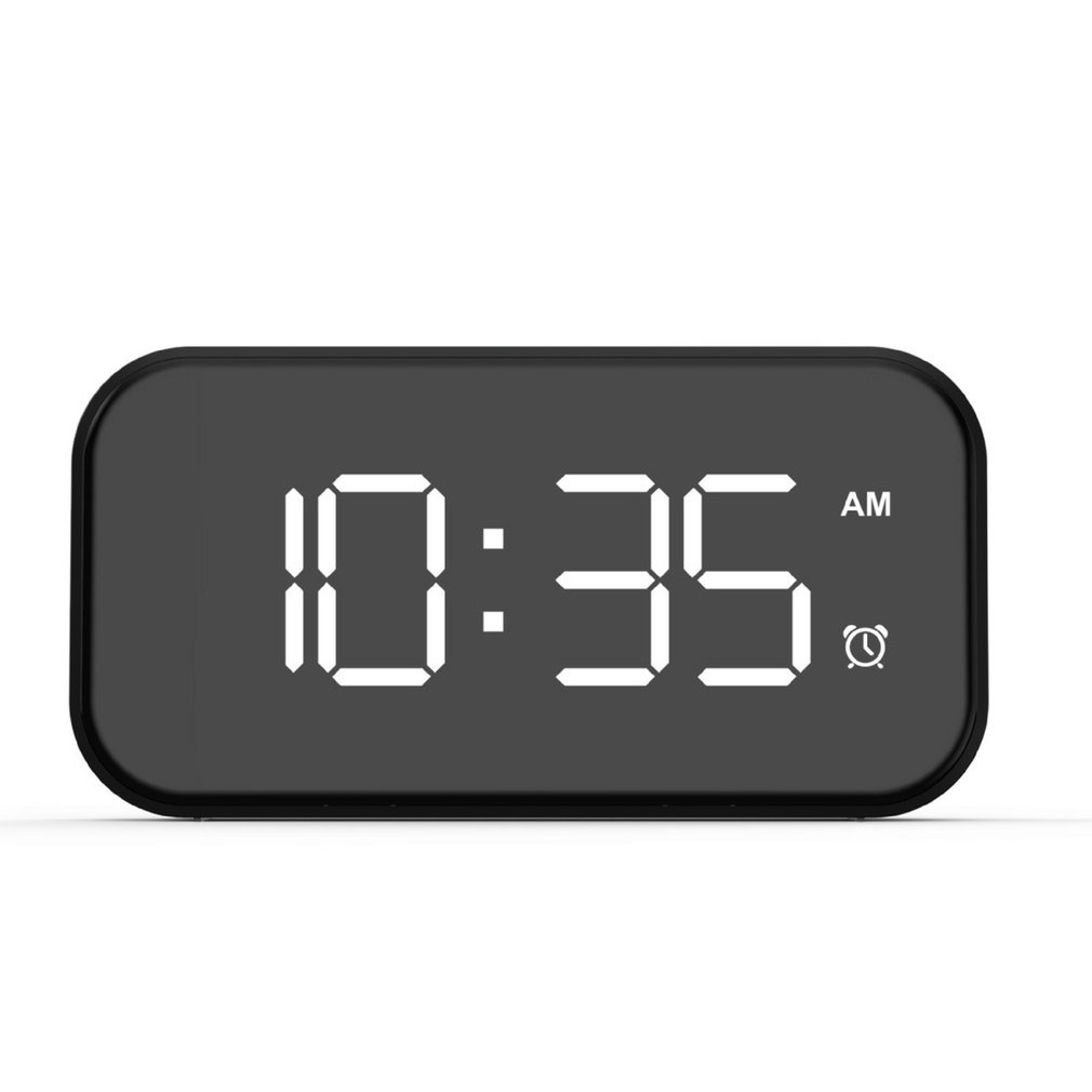 =Christmas=Digital Alarm Clock With USB Port LED Digit Display Alarm Desk Bedroom Clocks