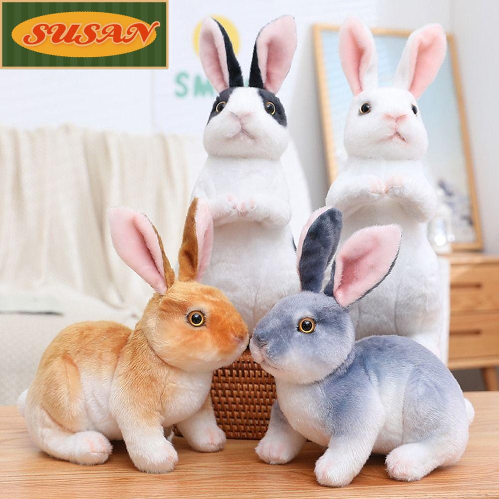 Thỏ Nhồi Bông Tai Dài Đáng Yêu