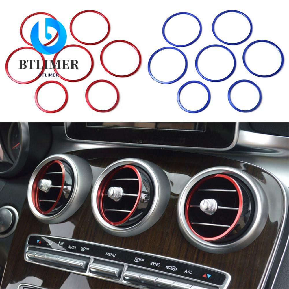 BTLIMER Set 7 Vòng Đệm Ống Xả AC Dễ Dàng Cài Đặt Cho Benz C GLC W205