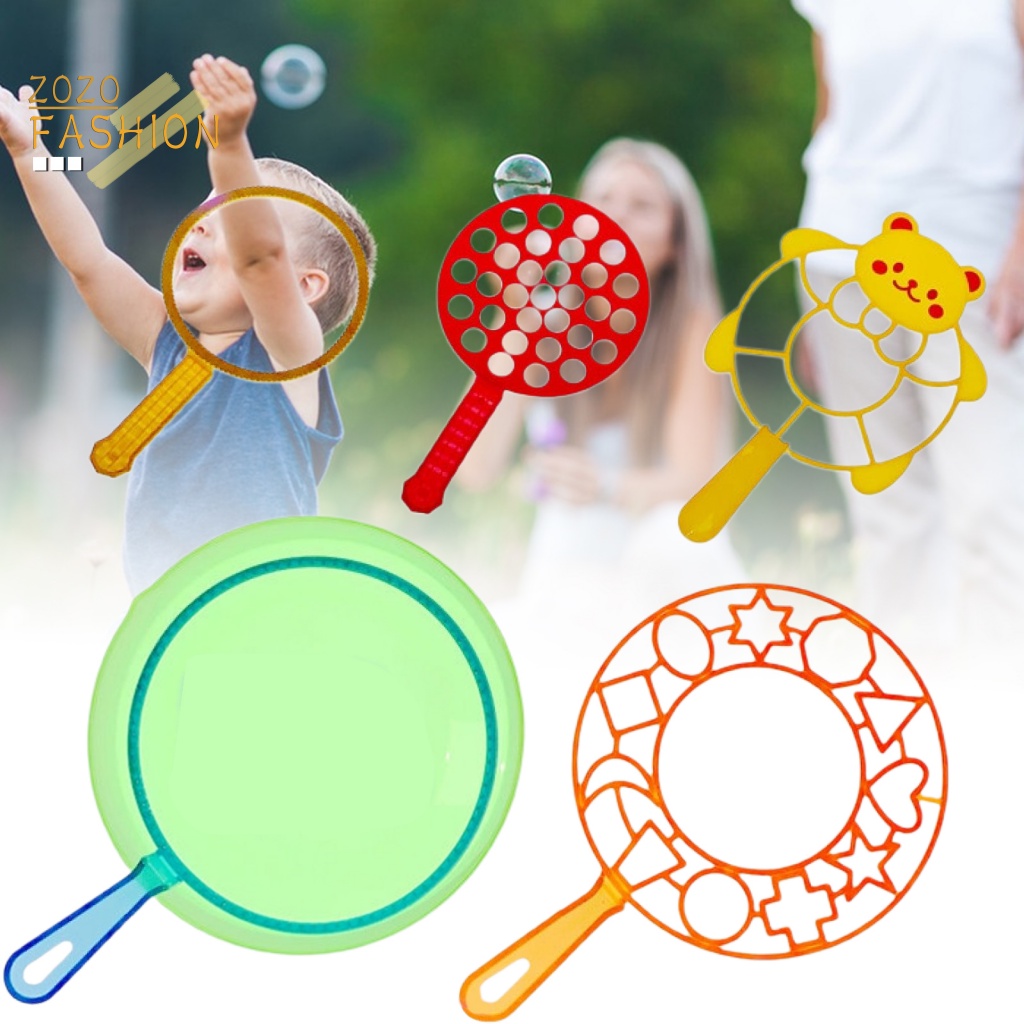 Bộ 6 Cây Thổi Bong Bóng Hình Gấu Hoạt Hình Cỡ Lớn Dành Cho Trẻ Em