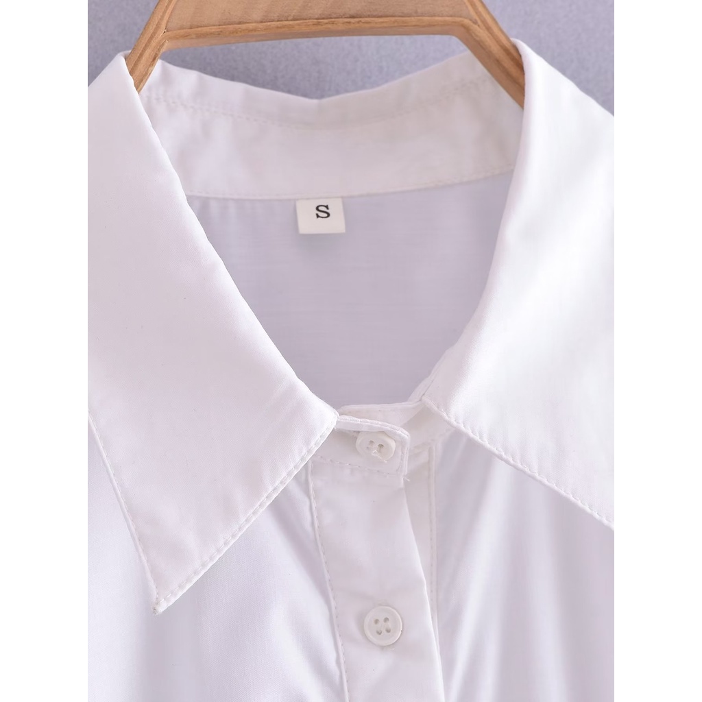 Hàng Mới Về Áo Sơ Mi Lụa Đính Nơ Phong Cách Âu Mỹ Thời Trang Mùa Hè 2023 w09 68161