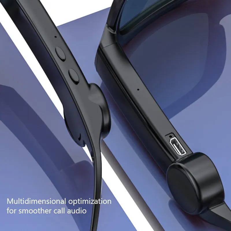 Kính Mát Thông Minh TZUZL XG88 Bluetooth Chống Tia Sáng Xanh Điều Khiển Bằng Giọng Nói